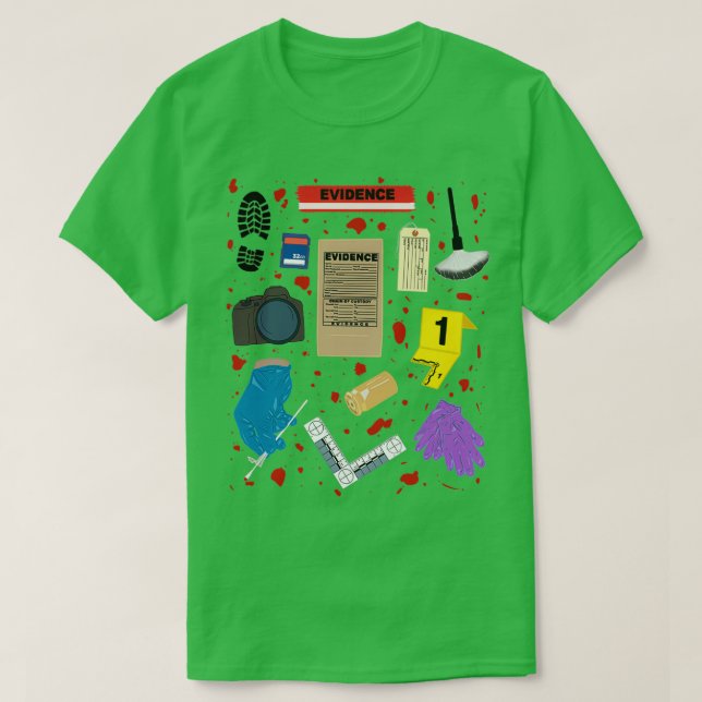 Crime Scene s  T-Shirt (Design Front)