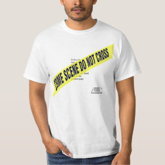 Crime Scene Tee - Personal Design Template