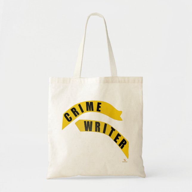 Crime Writer Cheeky Fun Genre Author Scene Tote Bag (Front)