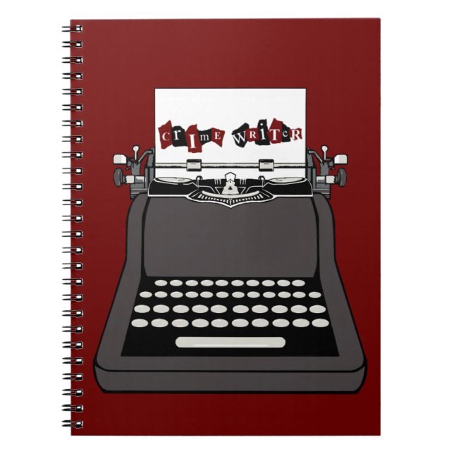 Crime Writer Notebook (Front)