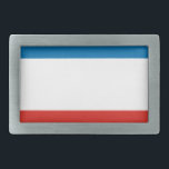 Crimea Flag Belt Buckle<br><div class="desc">Patriotic flag of Crimea.</div>