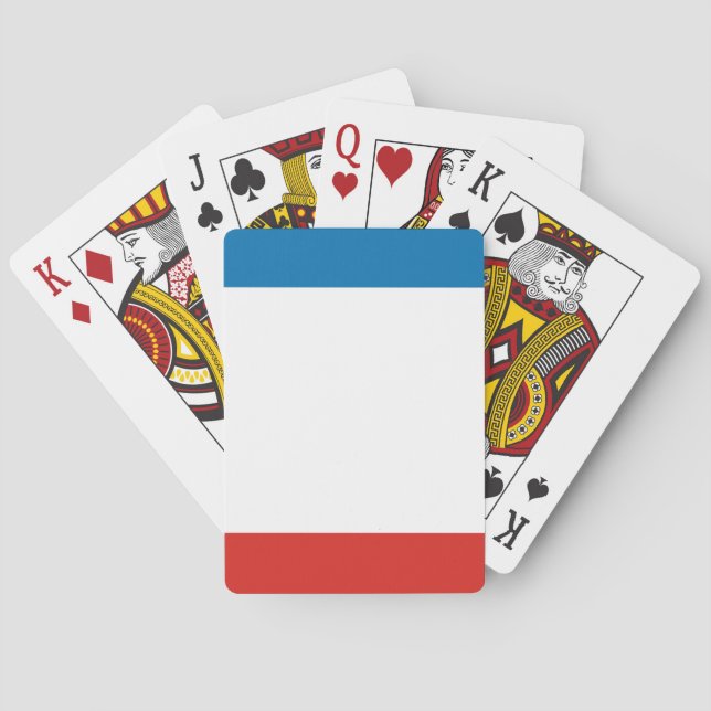 Crimea Flag Playing Cards (Back)