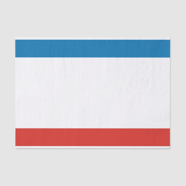 Crimea Flag Tissue Paper (Front)
