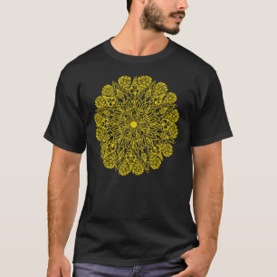 Crimea is Ukraine - political mandala (yellow) Cla T-Shirt