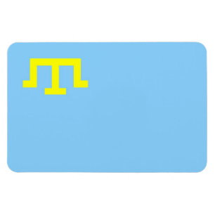 Crimean Tatar people ethnic flag Magnet
