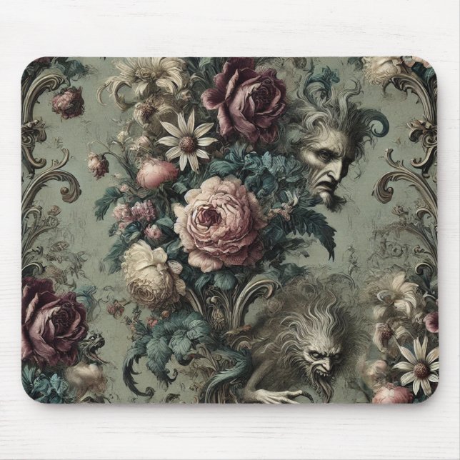 Crimes Against the Eldridge – Gothic Victorian Mouse Pad (Front)