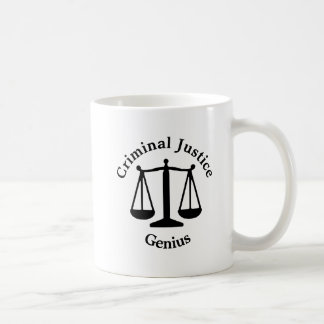 Criminal Justice Genius Coffee Mug