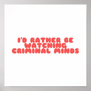 Criminal minds poster