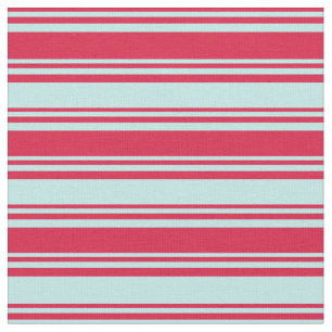 Crimson and Turquoise Coloured Pattern Fabric