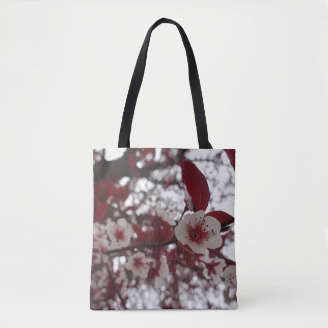 Crimson Beauty Tote Bag (Front)