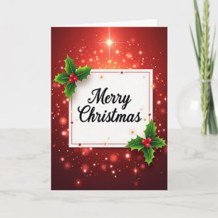 Crimson Berry Christmas Card