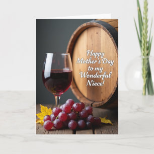 Crimson Berry Sweet Mothers Day Card