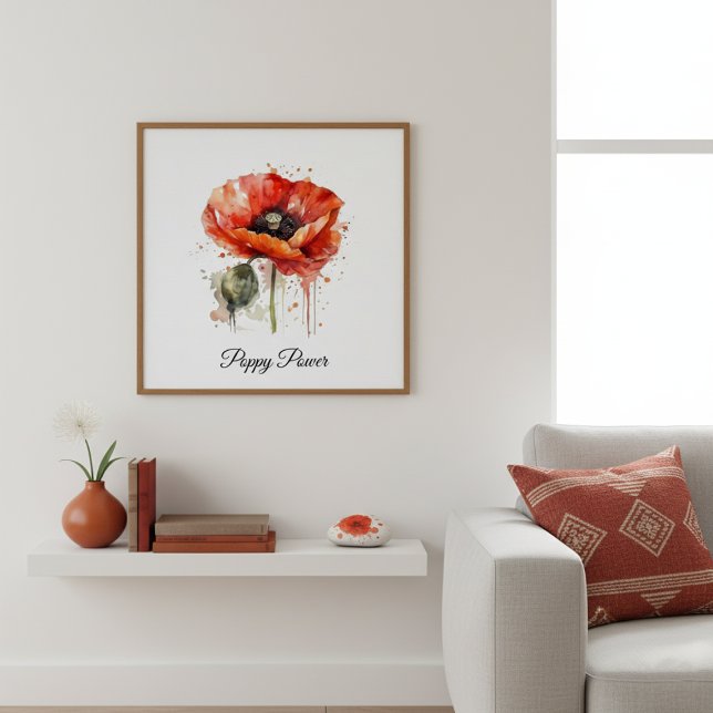 Crimson Bloom, custom Poster (Creator Uploaded)