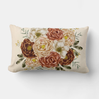 Crimson Bloom size 13x21  Lumber  Pillow