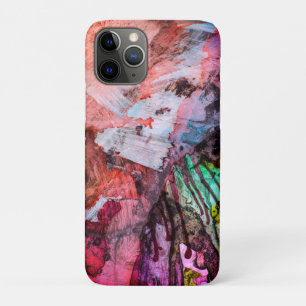 Crimson Brushstroke Case-Mate iPhone Case