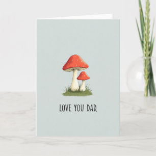 Crimson Caps Sweet Fathers Day Card