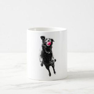 Crimson catch in flight coffee mug