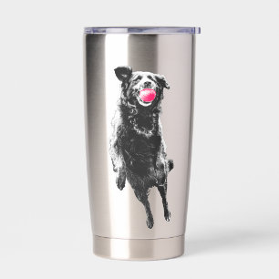 Crimson catch in flight insulated tumbler