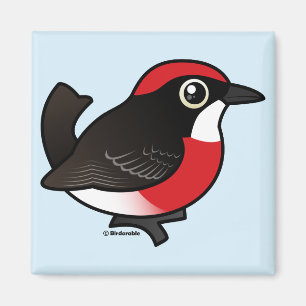 Crimson Chat Magnet