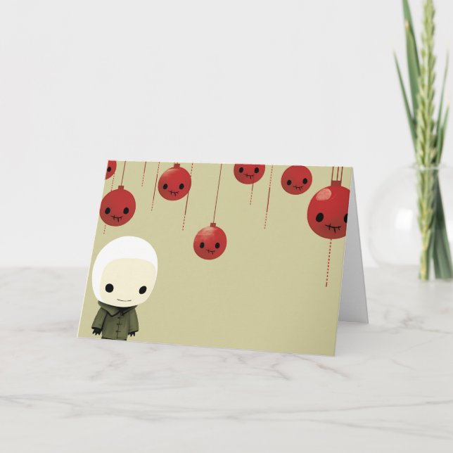 Crimson Cheer Card (Front)