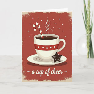 Crimson Comfort Christmas Card
