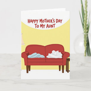 Crimson Couch Aunts Day Card