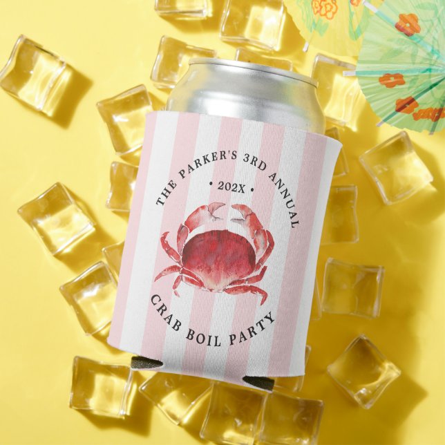 Crimson Crab | Can Cooler (In Situ Summer)