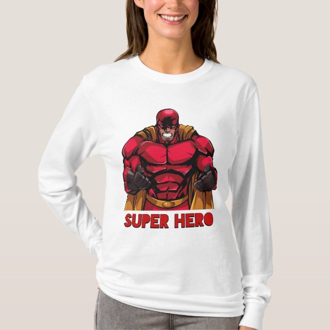 "Crimson Crusader" T-Shirt (Front)