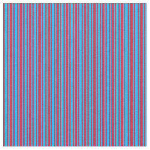Crimson & Deep Sky Blue Striped Pattern Fabric