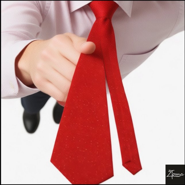 Crimson Dots Tie (Creator Uploaded)