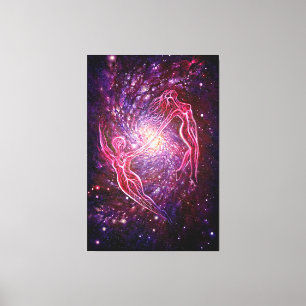 Crimson dream canvas print