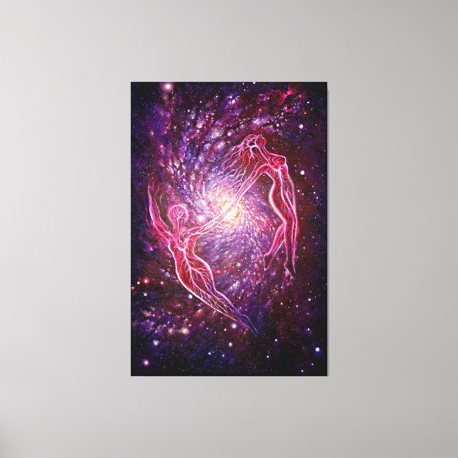 Crimson dream canvas print (Front)