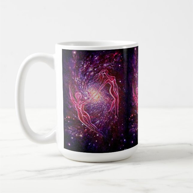 Crimson dream coffee mug (Left)