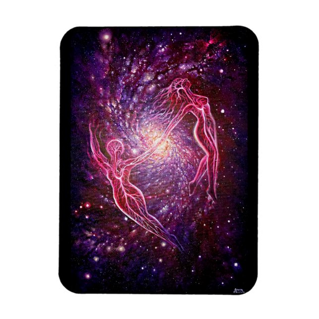 Crimson dream magnet (Vertical)