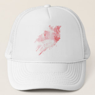 Crimson Echoes Trucker Hat