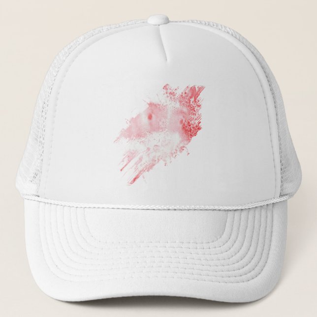Crimson Echoes Trucker Hat (Front)
