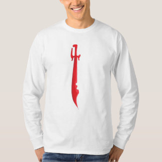 Crimson Edge – Intense Sword Design T-Shirt