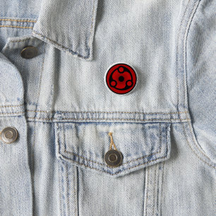 👁️Crimson Eye Button Anime Power Badge👁️