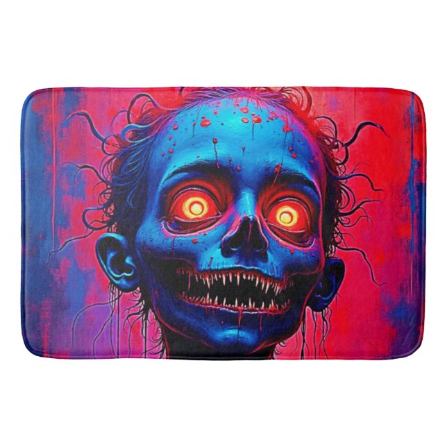 Crimson Eyes: Horrors of the Mind Bath Mat (Front)