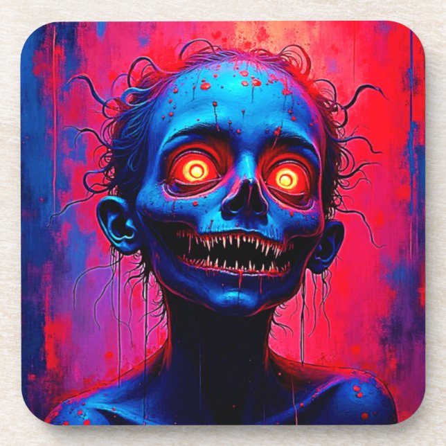 Crimson Eyes: Horrors of the Mind Coaster (Front)