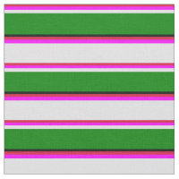 Crimson, Fuchsia, Lavender, Green, and Black