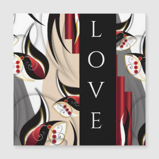 Crimson & Gold Botanical Harmony