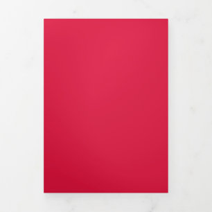 Crimson & Gold Folded Invitation – Customisable