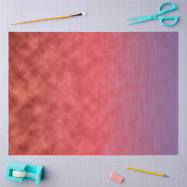 Crimson Haze at Dusk Tissue Paper (Craft)