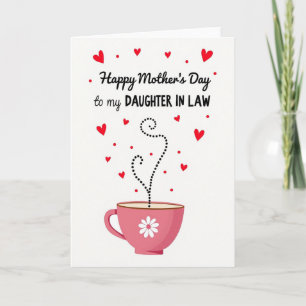 Crimson Hearts Daughter Card