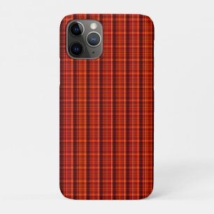 Crimson Highland Charm; Red Tartan Print Case-Mate iPhone Case