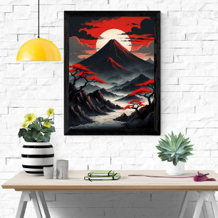 Crimson Horizon Poster