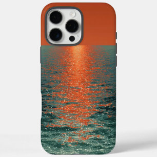 Crimson Horizon: Sun’s Final Embrace iPhone 16 Pro Max Case