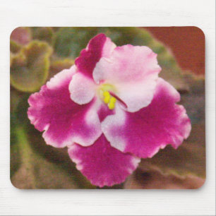 Crimson Ice African Violet Mouse Pad