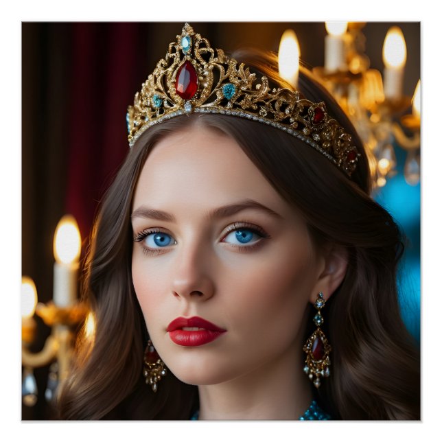 Crimson Jewel Majesty Poster (Front)